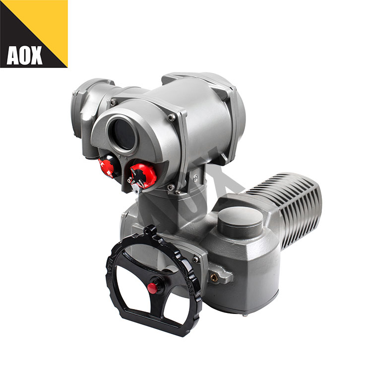 What is an example of an electric actuator?